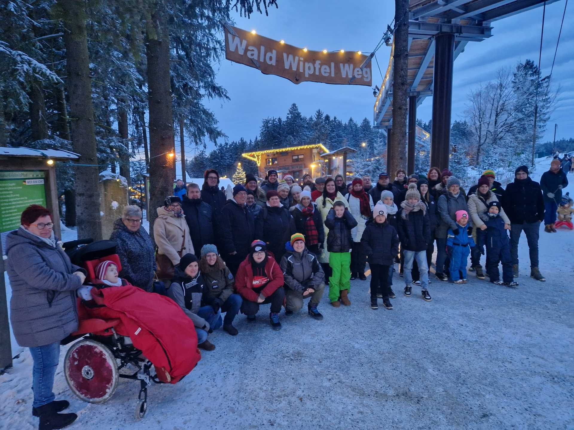 Vereinsausflug zum Wald Wipfel Weg in Sankt Englmar